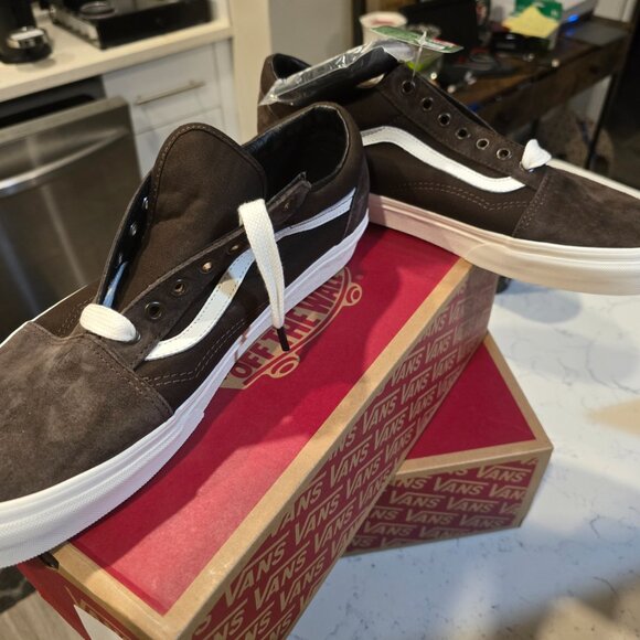 VANS Old Skool Men’s Size 11 Shoes Brown VN0007NTY49 Skateboarding NEW - Picture 5 of 10
